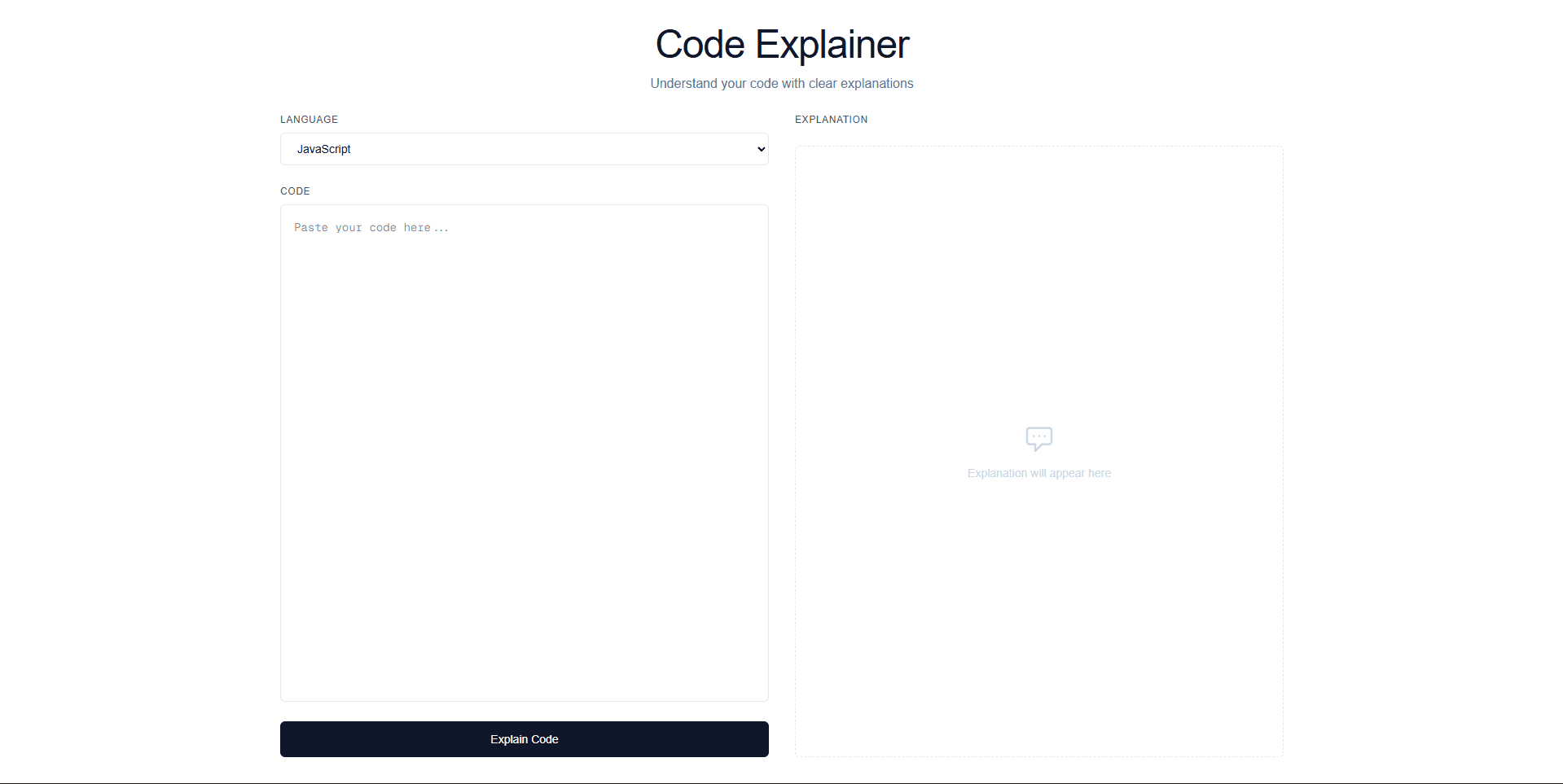 AI Code Explainer