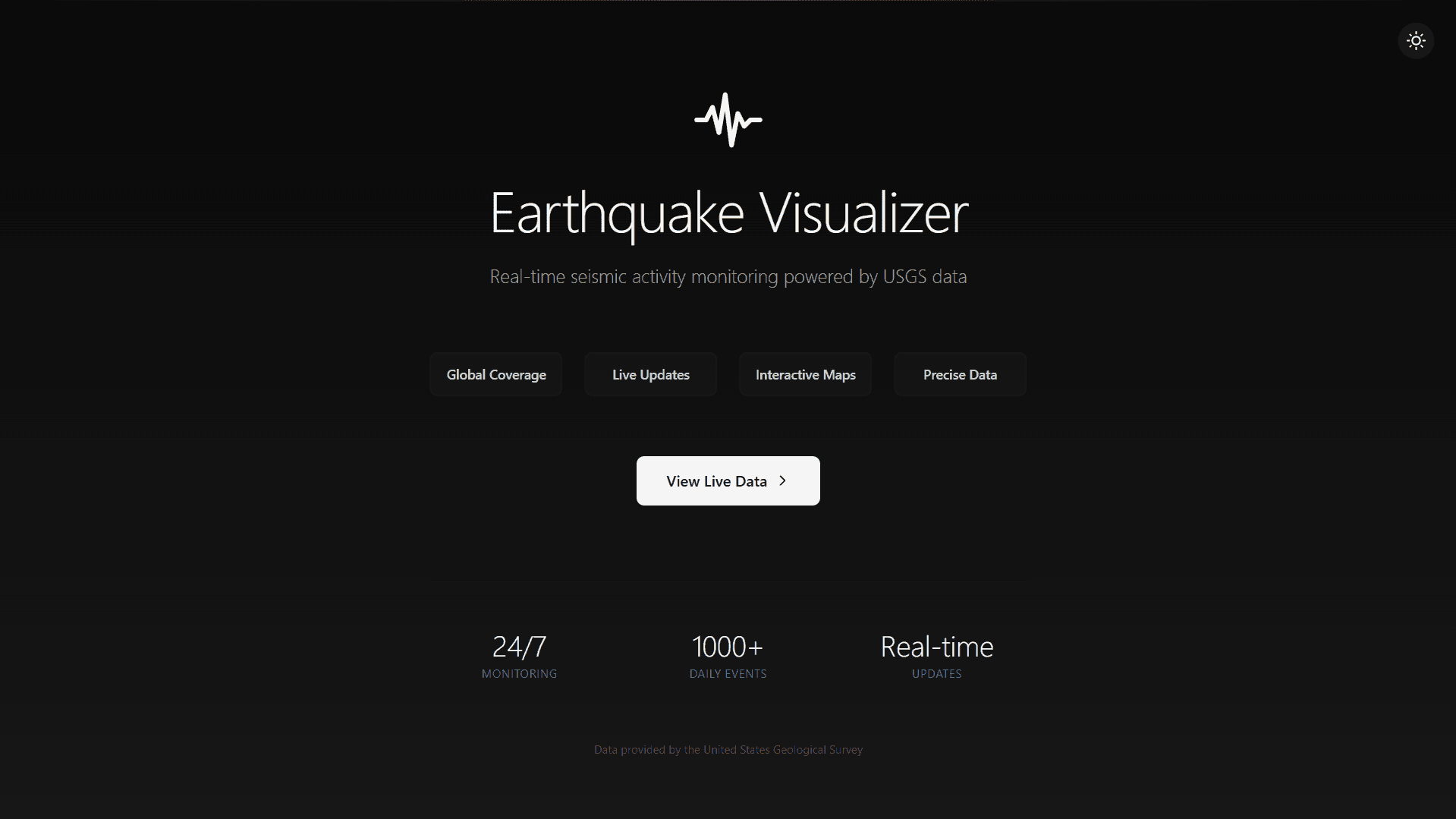 Earthquake Visualizer