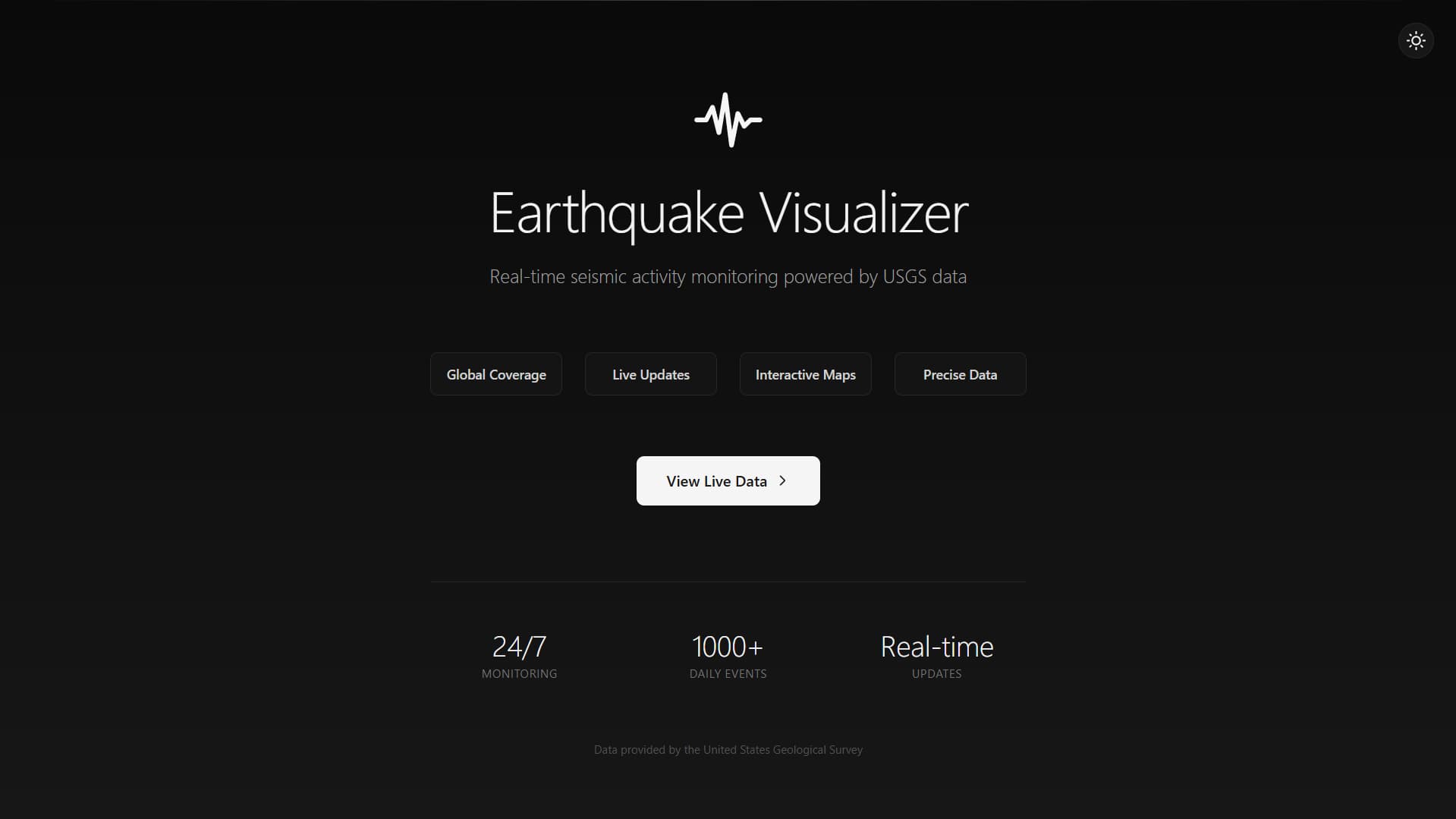 Earthquake Visualizer